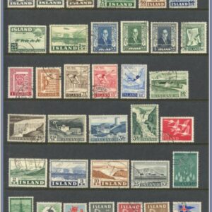 Island  |   Lot felfria märken