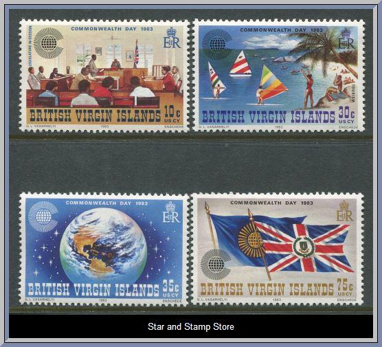 British Virgin Islands | Mi 444-447