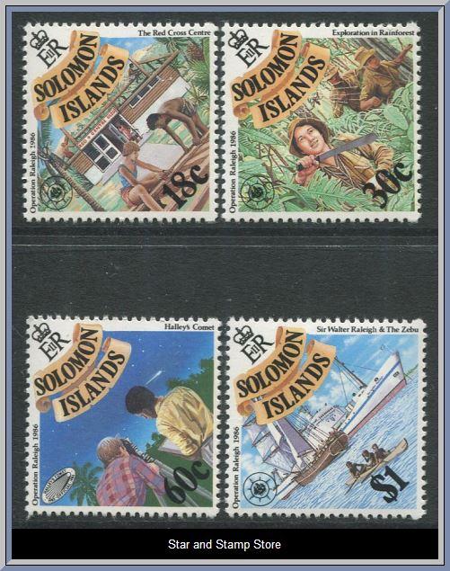 Solomon Islands | Mi 566-569
