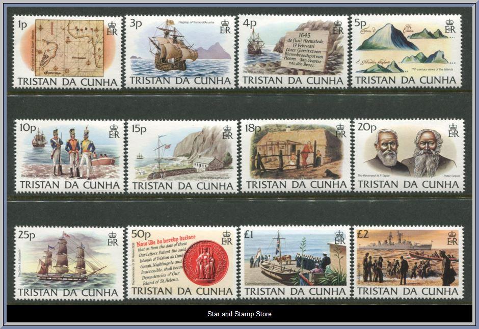 Tristan da Cunha | Mi 345-356