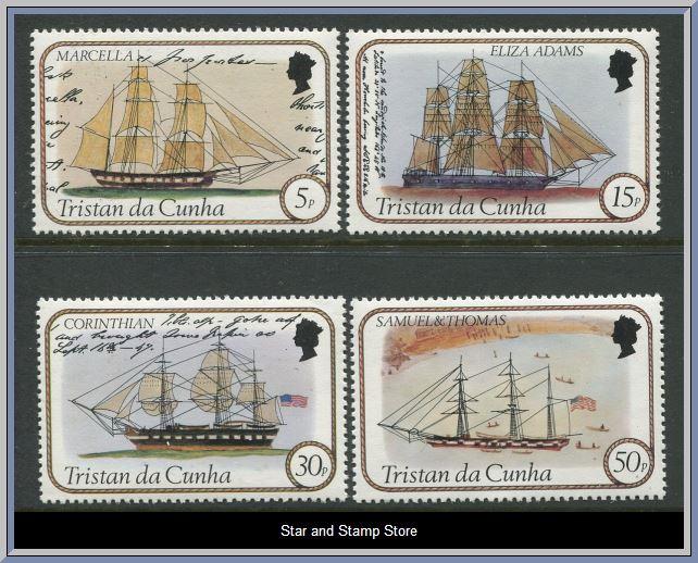 Tristan da Cunha | Mi 319-322
