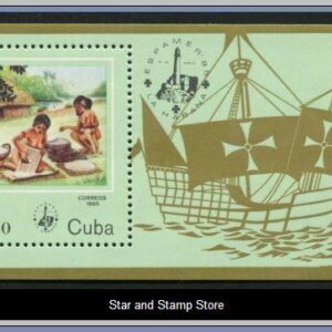 Cuba  |  Mi Block 89