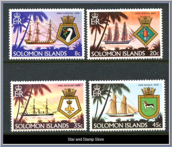Solomon Islands | Mi 405-408