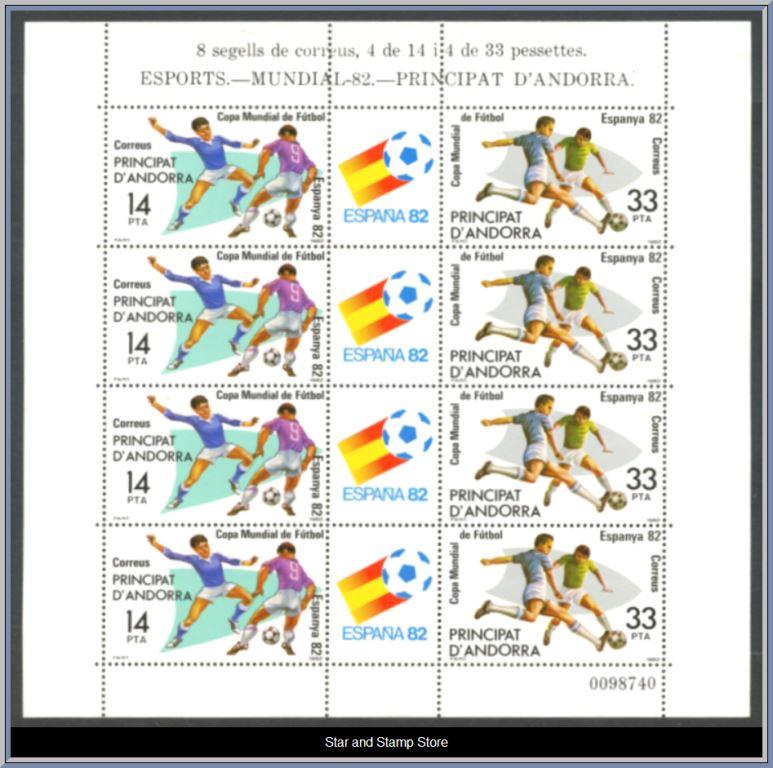 Spanska Andorra | Mi 155-156