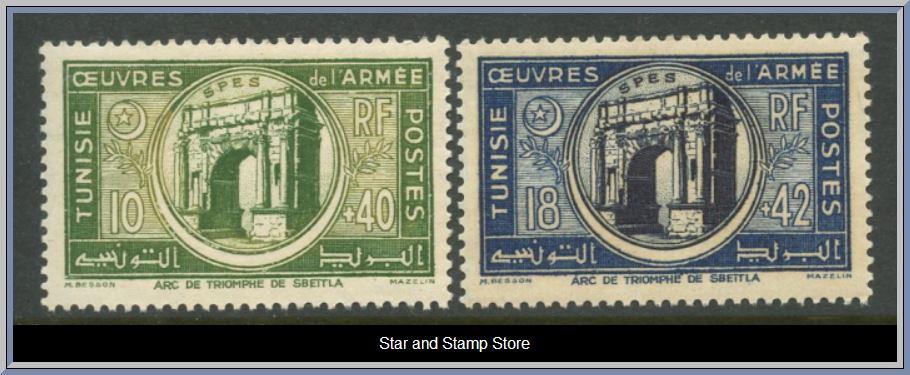 Tunisien | Mi 352-353