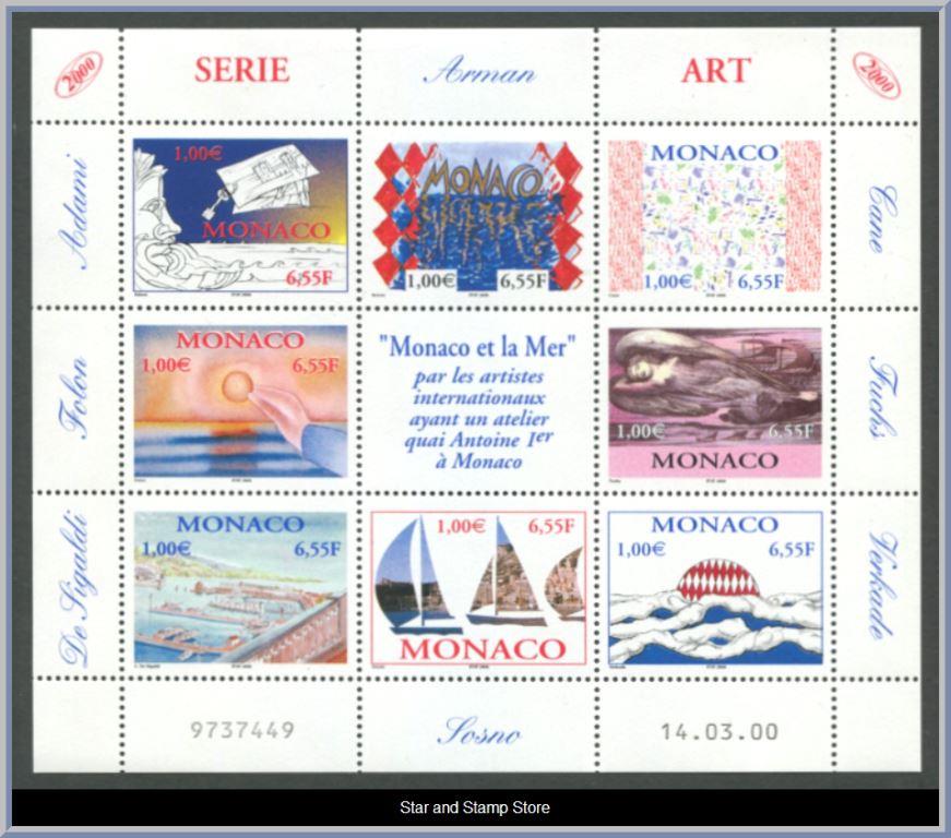 Monaco | Mi 2490-2497