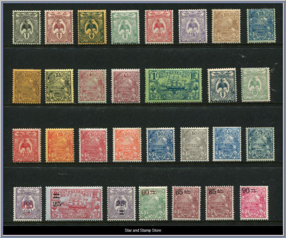 Nouvelle Caledonie | Lot felfria märken