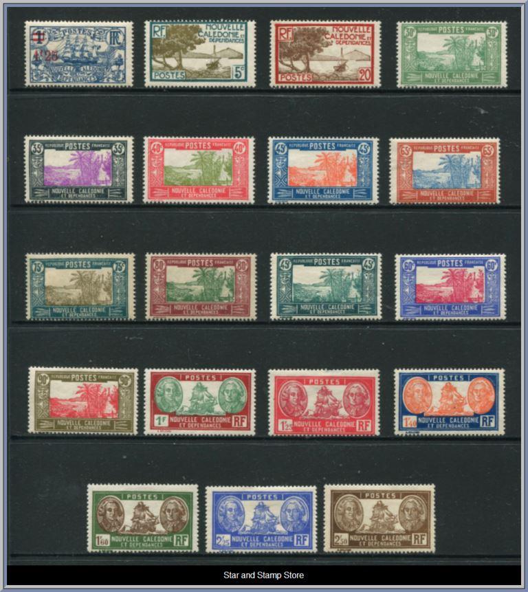 Nouvelle Caledonie | Lot felfria märken