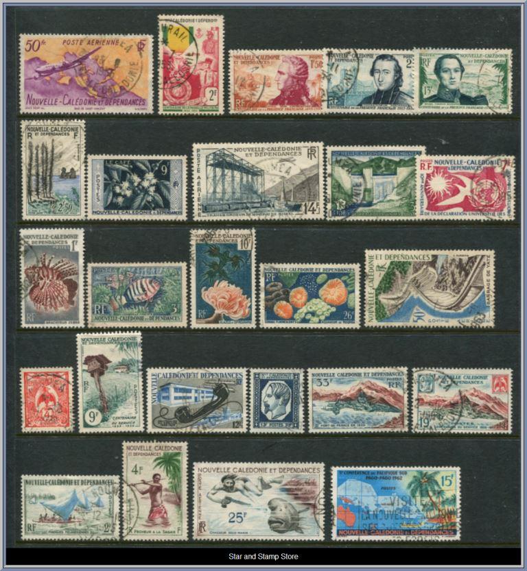 Nouvelle Caledonie | Lot felfria märken