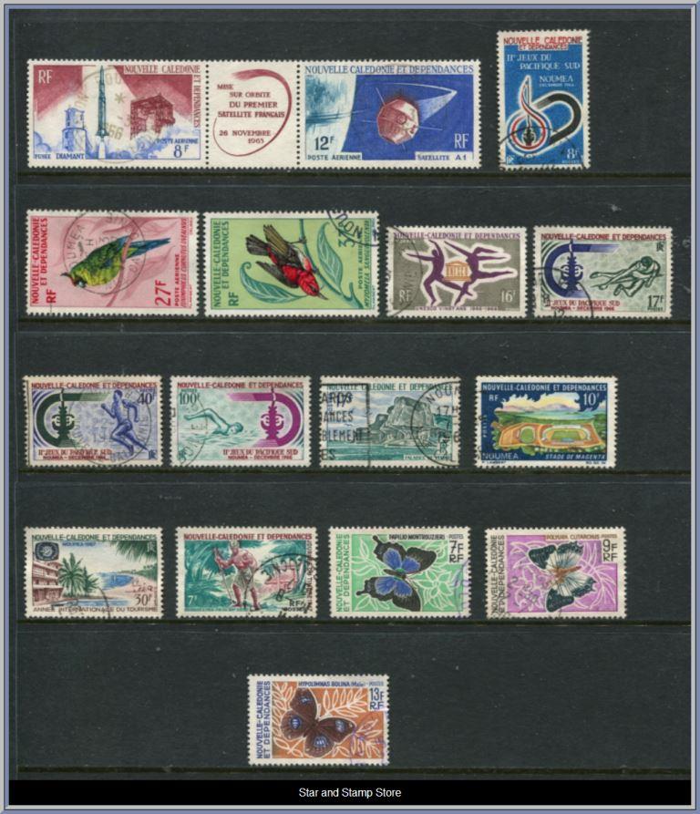 Nouvelle Caledonie | Lot felfria märken