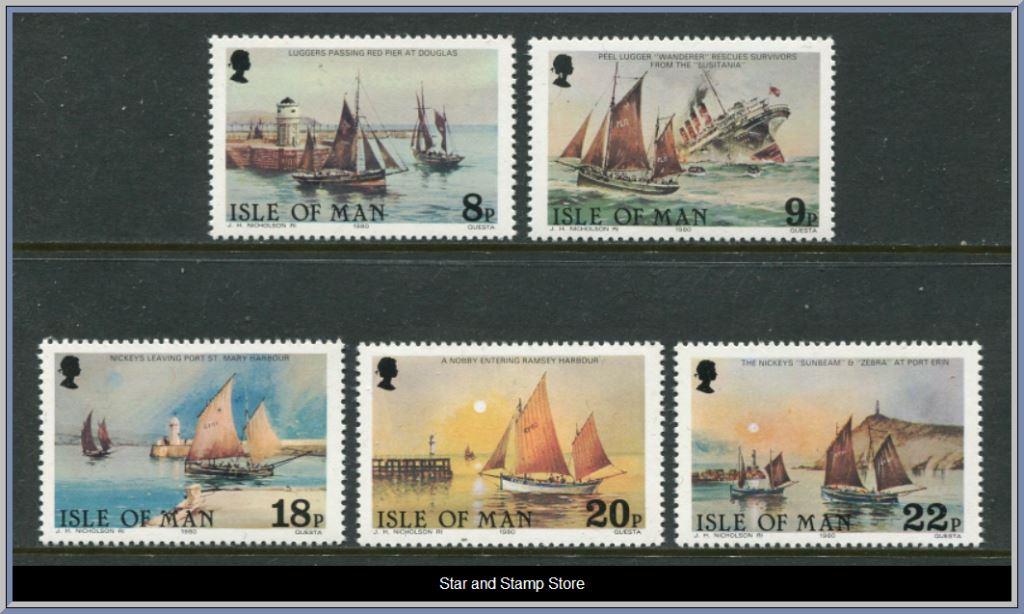 Isle of Man | Mi 182-186