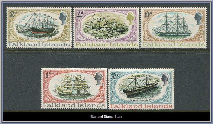 Falkland Islands | Mi 187-191