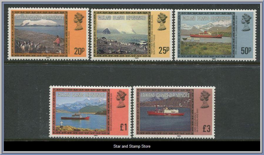 Falkland Islands Dependencies | Mi 88-92 III