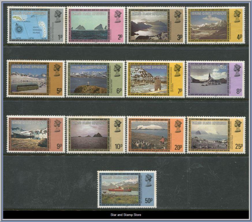 Falkland Islands Dependencies | Mi 78-90 II