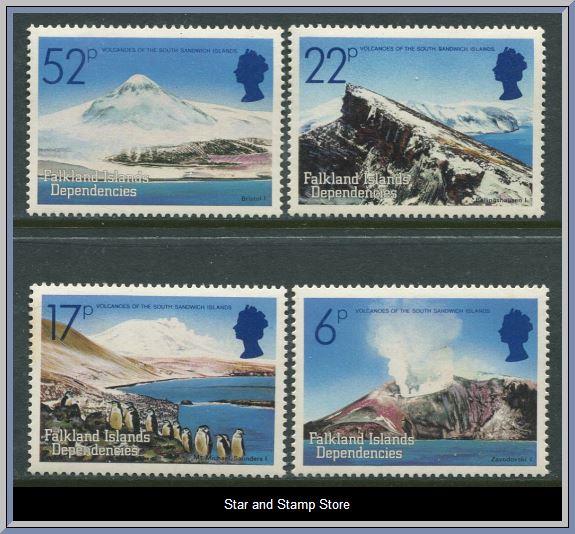 Falkland Islands Dependencies | Mi 125-128