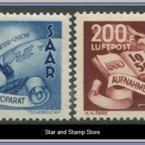 Saar  |  Mi 297-298