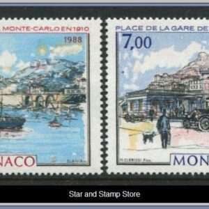 Monaco  |  Mi 1878-1879