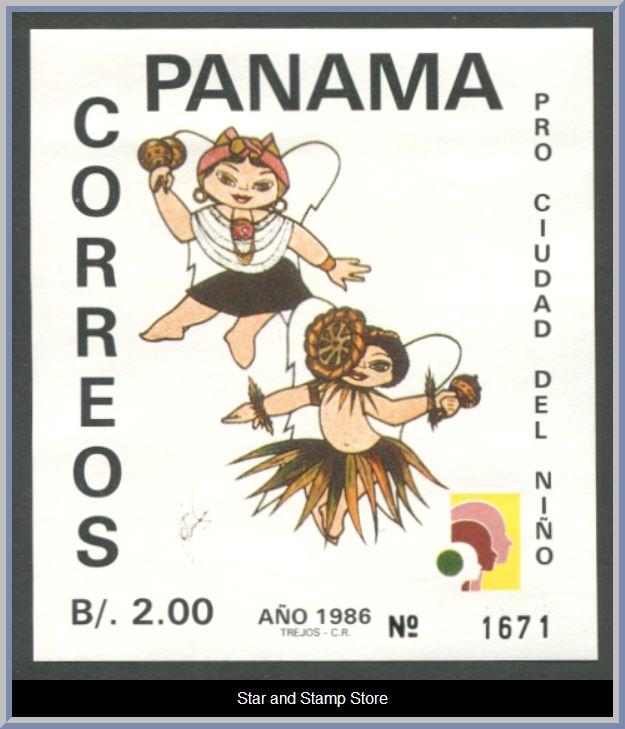 Panama | Mi Zwangszuschlagsblock 9 B
