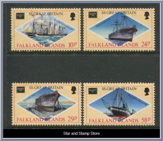 Falkland Islands | Mi 449-452