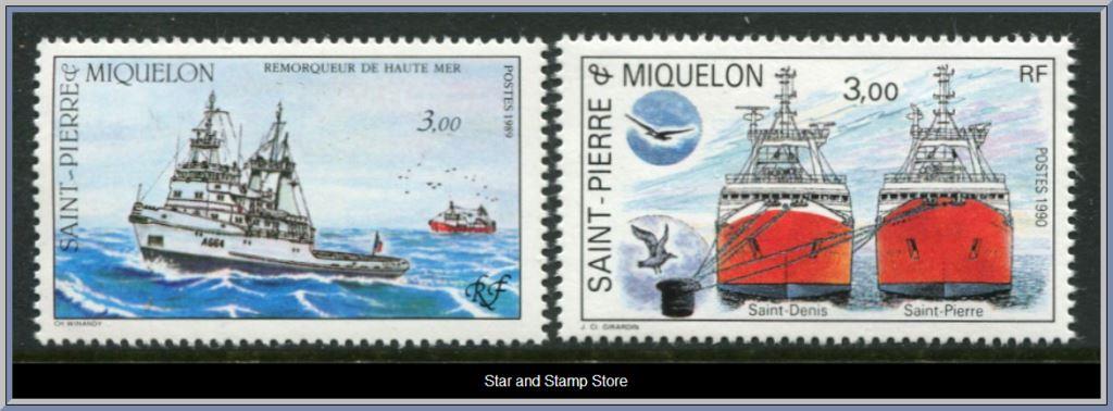 Saint-Pierre et Miquelon | Mi 583, 604