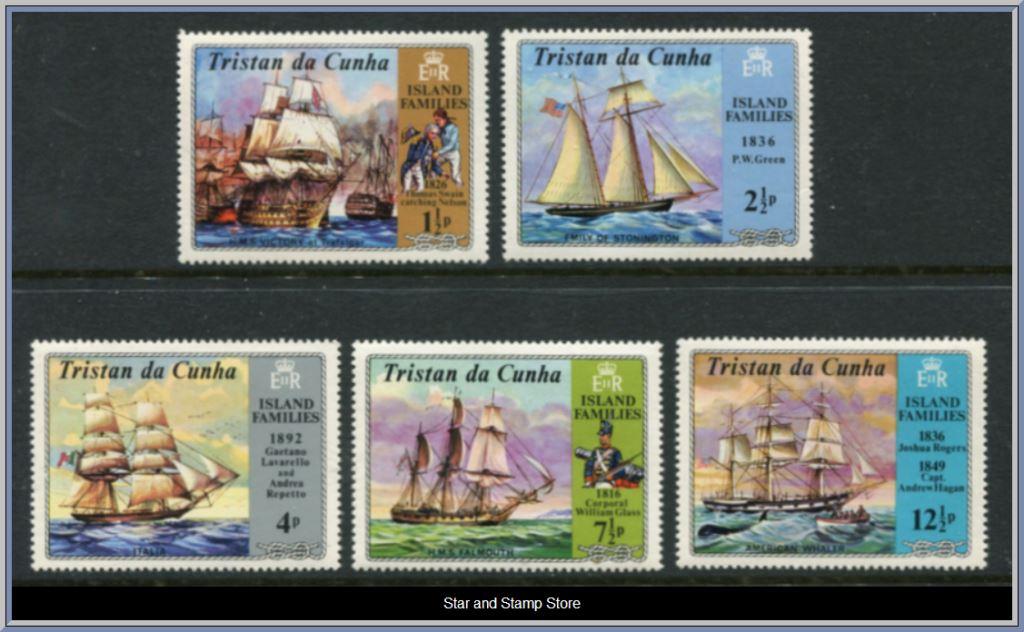 Tristan da Cunha | Mi 157-161