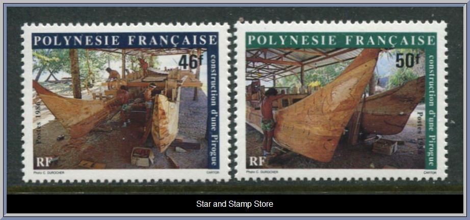 Franska Polynesien | Mi 462-463