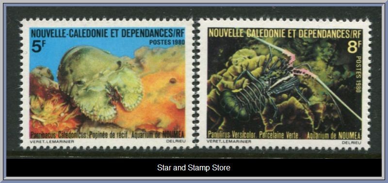 Nouvelle Caledonie | Mi 652-653