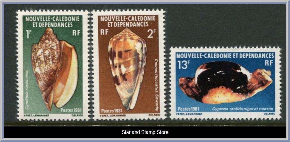 Nouvelle Caledonie | Mi 669-671