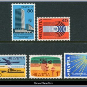 Schweiz  |  Mi UIT/ITU 10-13, 15
