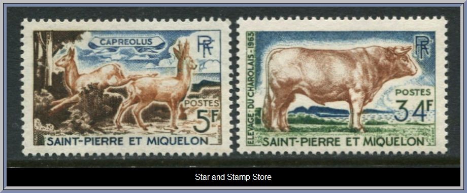 Saint-Pierre et Miquelon | Mi 410-411