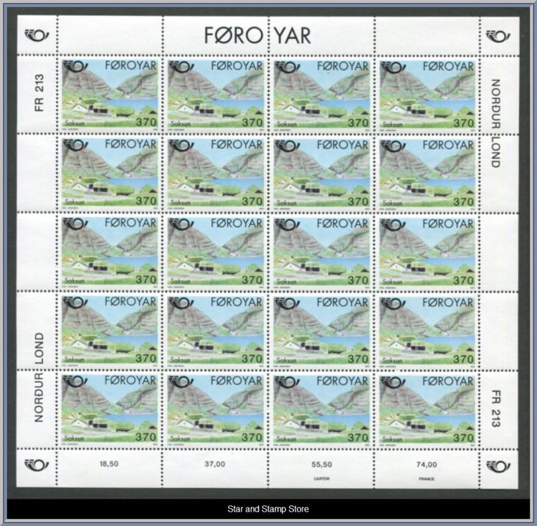 Färöarna | Facit 221-222