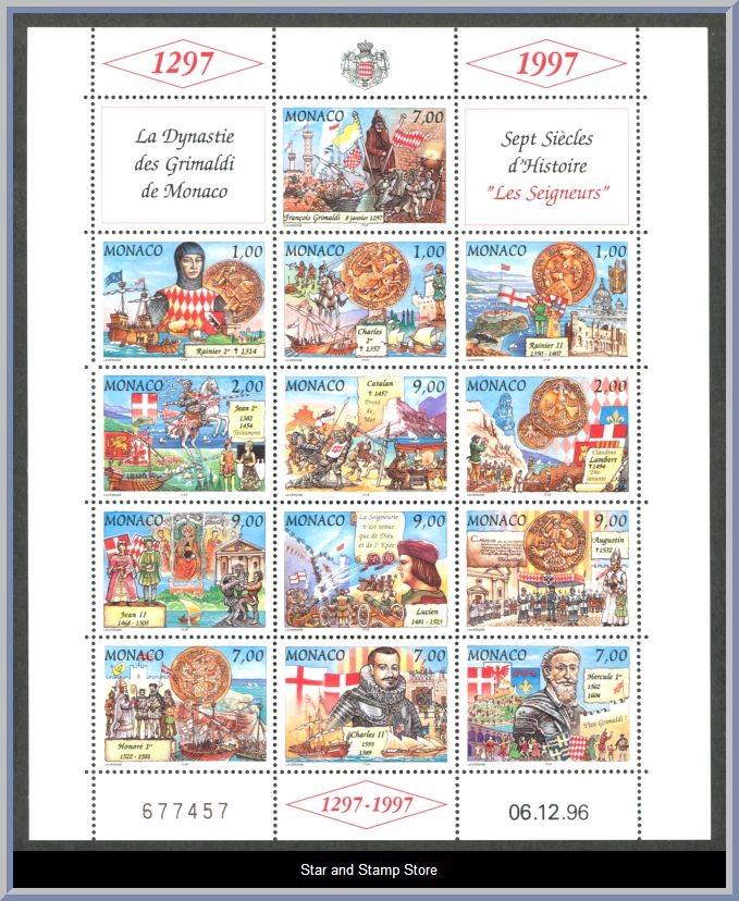 Monaco | Mi 2340-2352