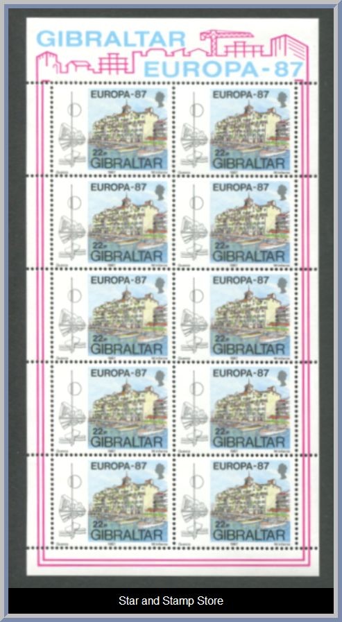 Gibraltar | Mi 519-520