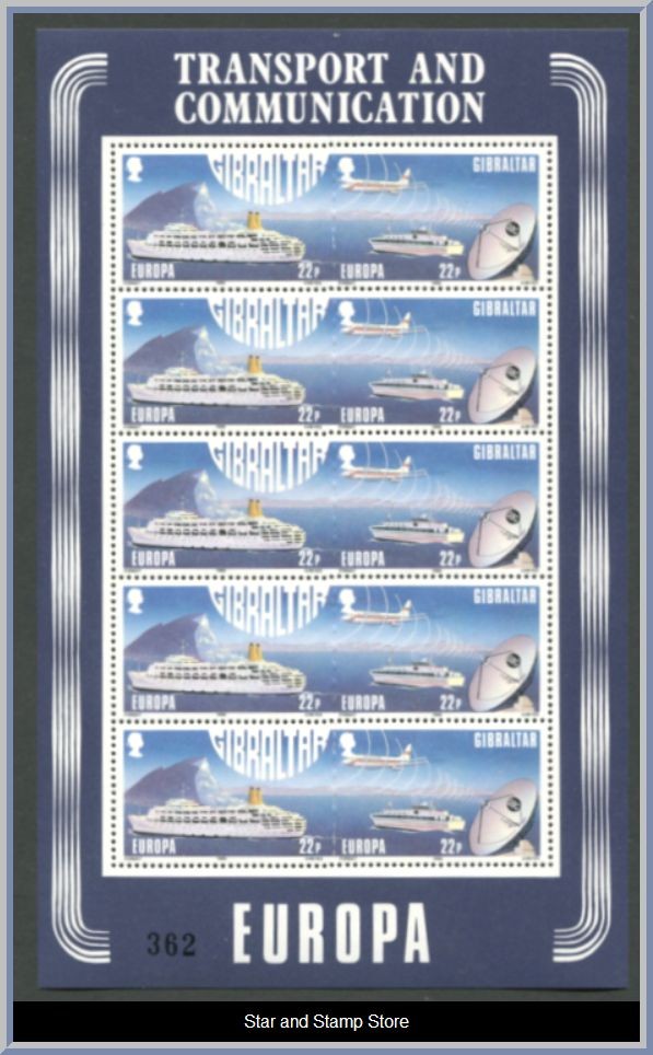 Gibraltar | Mi 544-547