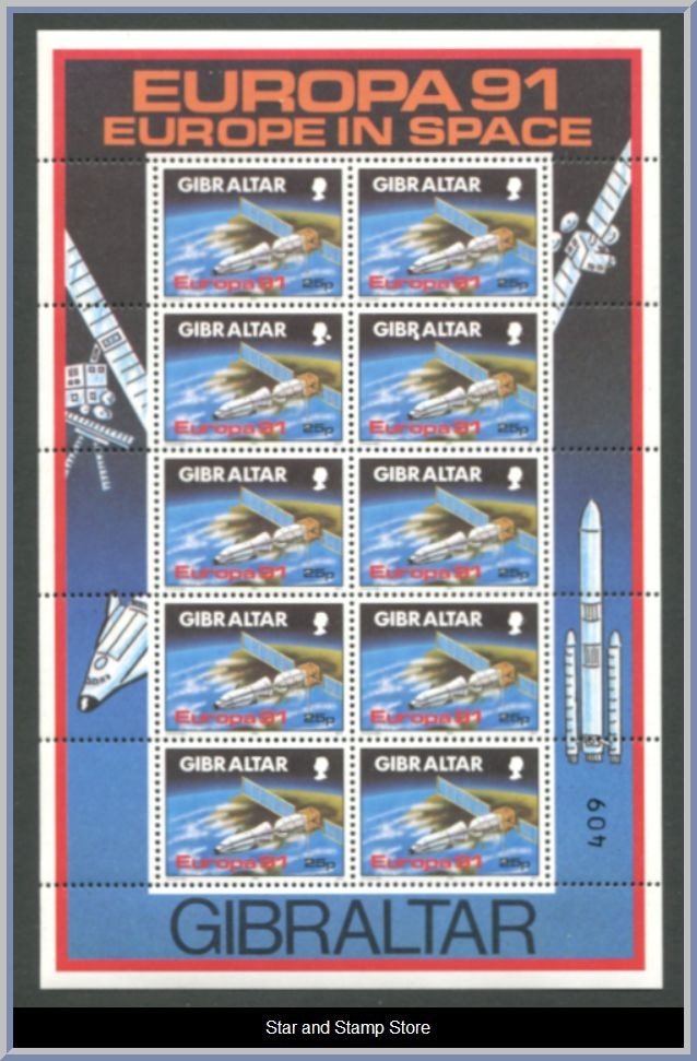 Gibraltar | Mi 613-614