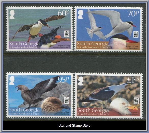 South Georgia | Mi 556-559