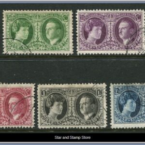 Luxemburg | Mi 182-186