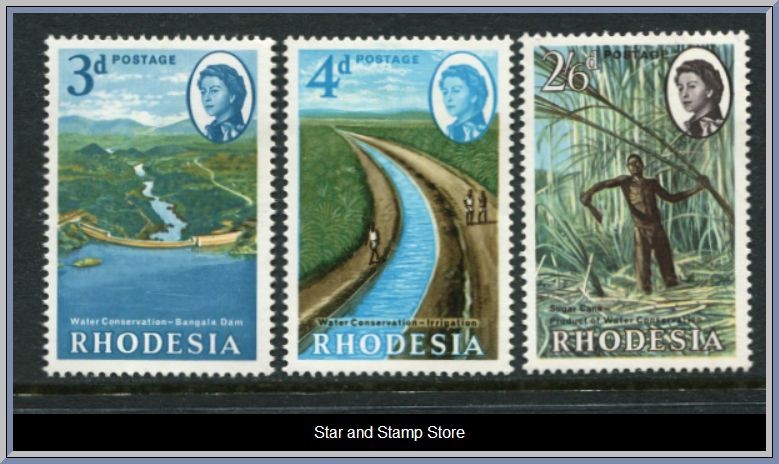 Rhodesia | SG 354-356