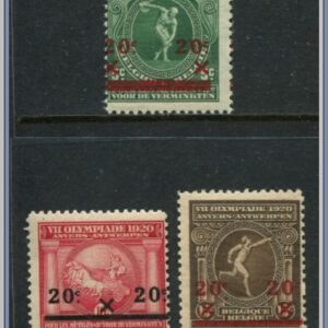 Belgien  |  Mi 162-164