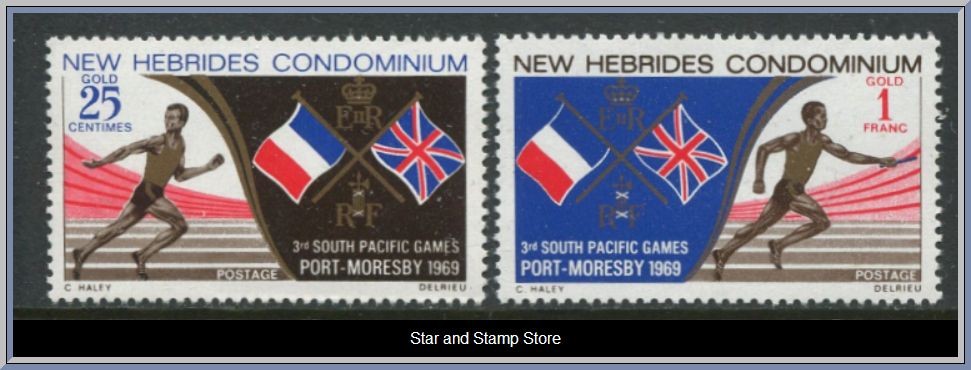 New Hebrides | Mi 279-280