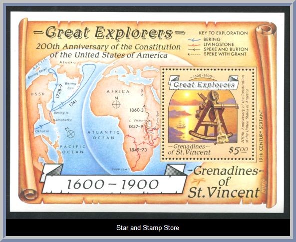 Grenadines of St Vincent | Mi Block 34
