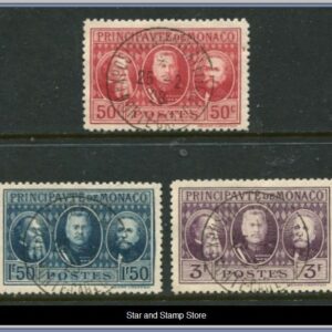 Monaco  |  Mi 108-110