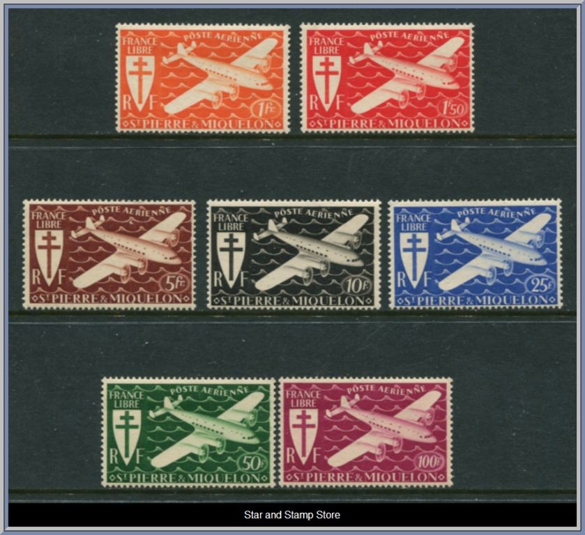 Saint-Pierre et Miquelon | Mi 317-323
