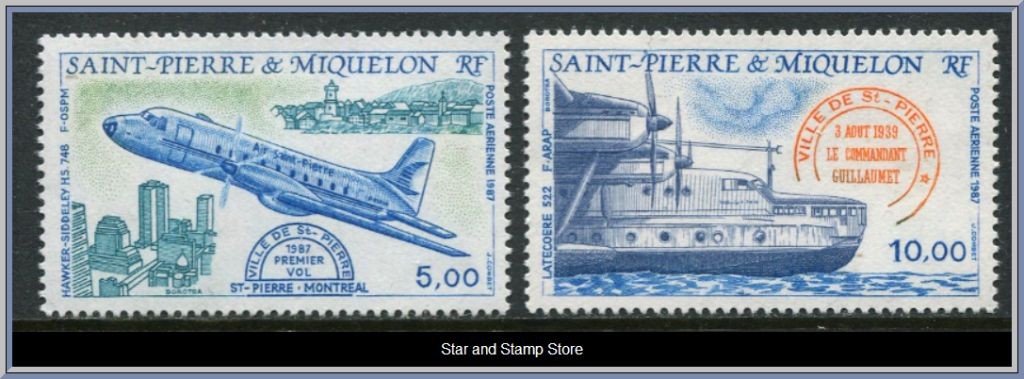 Saint-Pierre et Miquelon | Mi 548-549