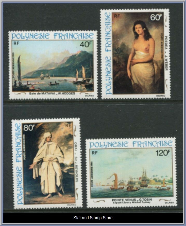 Franska Polynesien | Mi 339-342