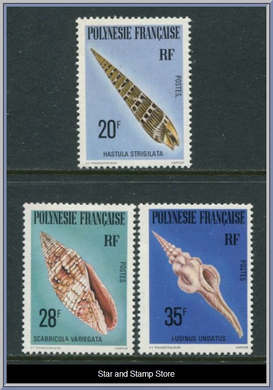 Franska Polynesien | Mi 291-293