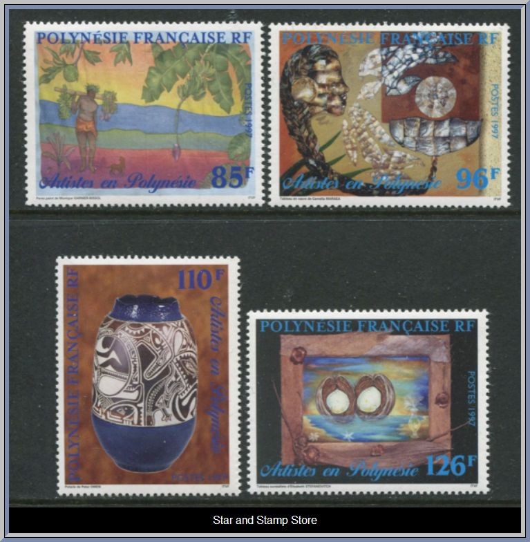Franska Polynesien | Mi 749-752