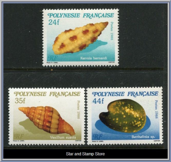 Franska Polynesien | Mi 512-514
