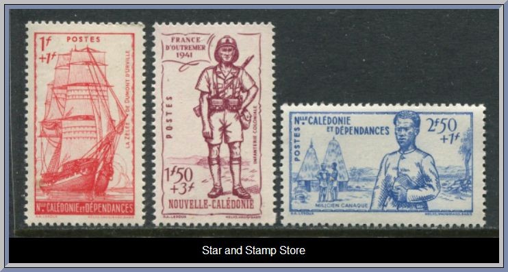 Nouvelle Caledonie | Mi 232-234