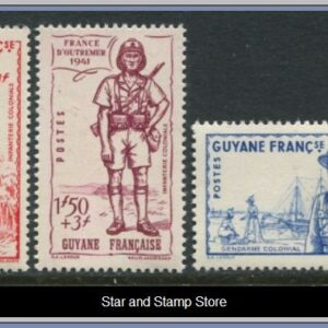 Franska Guyana  |  Mi 186-188